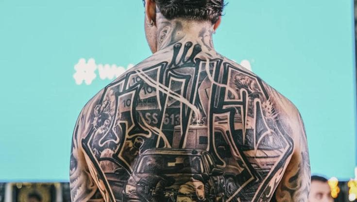 Immagine del post 19634 - Bari “Ho tatuato sulla schiena l’assalto al portavalori, ma credo nella legalità: è stata una leggerezza” - Bari