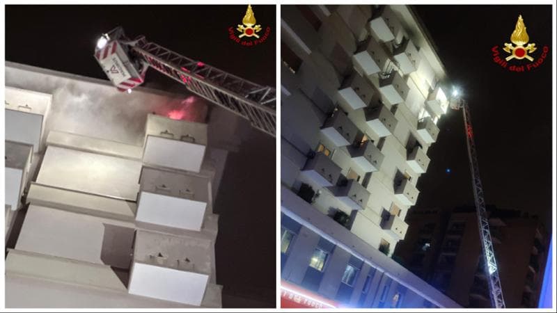 Immagine del post 19623 - Bari Bari, fiamme da camera da letto: incendio in un appartamento in via Capruzzi. Salvate sette persone - Bari