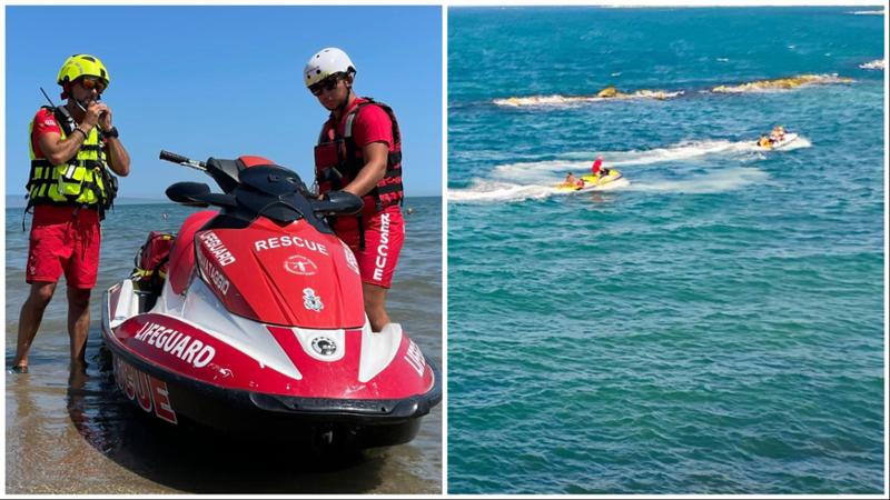Immagine del post 9914 - Bari Moto d’acqua in azione nella Bat: in salvo un surfista e 4 turisti che avevano noleggiato una barca - Bari