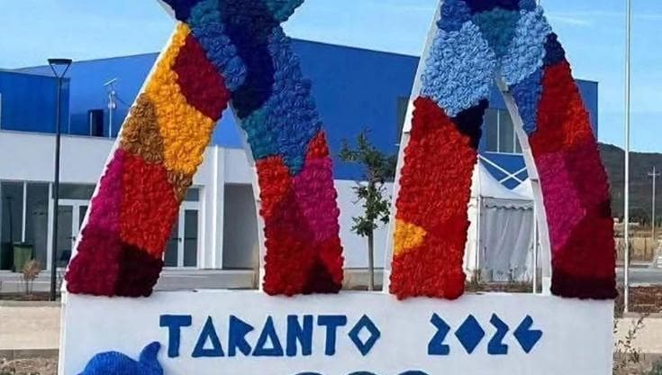 Immagine del post 24154 - Bari A Crispiano 2mila rose all’uncinetto sono il logo dei Giochi del Mediterraneo: “Lavoro di squadra” - Bari
