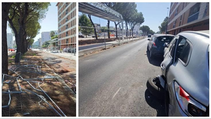 Immagine del post 24140 - Bari Si schianta con l’auto contro mezzi in sosta, feriti cinque giovani in via Caldarola a Bari - Bari