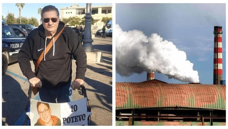 Immagine del post 26365 - Bari “Mio figlio morto per Ilva a 17 anni. Sono malato anch'io, ma lotto per gli altri figli di Taranto” - Bari