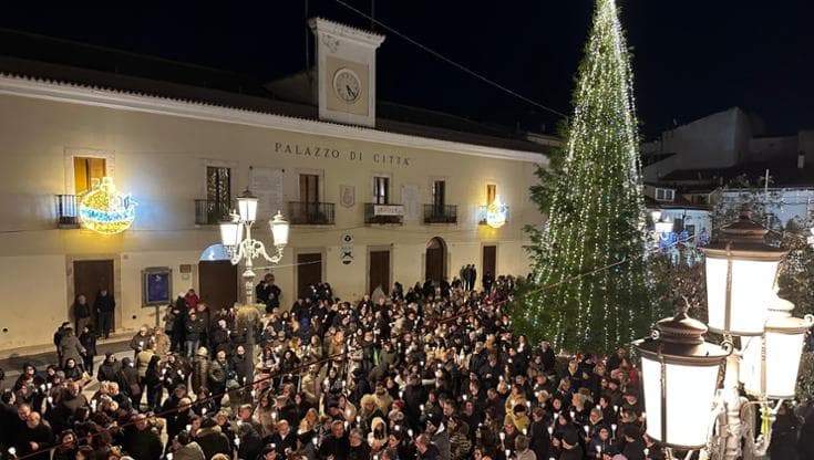 Immagine del post 15260 - Bari Ospedale di Padre Pio, in centinaia a San Giovanni Rotondo alla fiaccolata solidale per i lavoratori - Bari