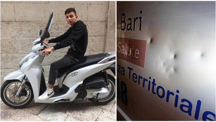 Immagine del post 21990 - Bari Francesco Ponarosa, chi era il barbiere di 19 anni morto in scooter a Bari: pugni contro l’ambulanza - Bari