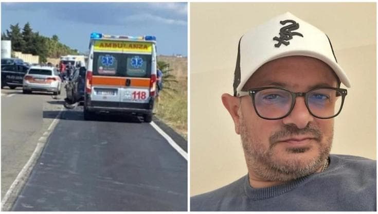 Massafra, in moto si scontra con due auto: muore operaio ex Ilva Francesco Braccio. Aveva 50 anni - Bari