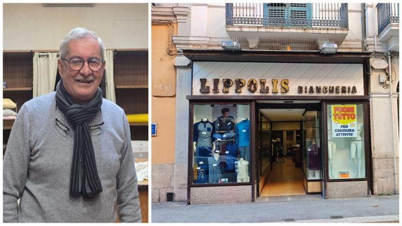 Immagine del post 26385 - Bari Dopo 45 anni chiude il negozio Lippolis biancheria: “Vado in pensione ma porto i clienti nel cuore” - Bari