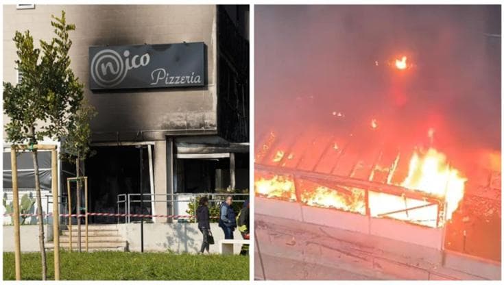Immagine del post 18614 - Bari Bari, in fiamme la pizzeria Nico in via Gentile: locale distrutto e danni agli appartamenti - Bari