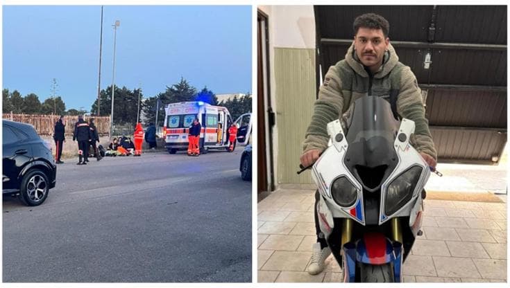 Con la moto contro un’auto, muore a 25 anni Luigi Elia Calora. “Ennesima vittima della statale 275” - Bari