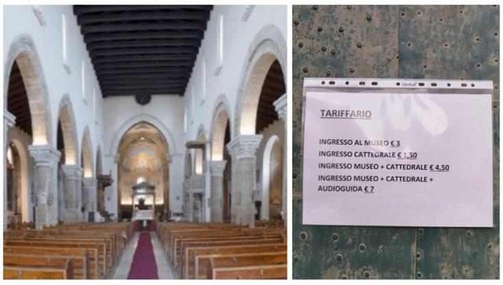 Immagine del post 10018 - Bari Nardò, l’ingresso alla cattedrale sarà a pagamento: “Così proviamo a tenere lontani furti e vandali” - Bari