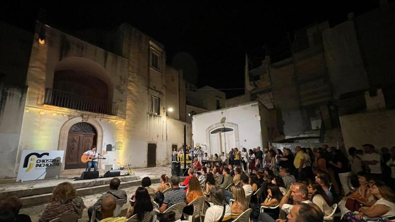 “Chiostri e Inchiostri” a Noci: la cultura in festa per gli 80 anni della Liberazione - Bari