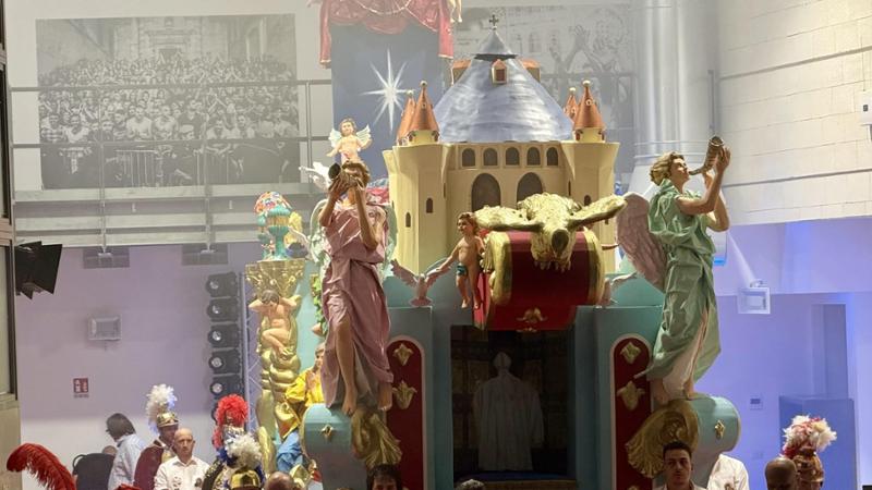 Svelato il carro della Bruna: l’opera protagonista della festa del 2 luglio a Matera - Bari
