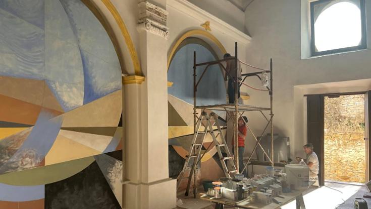 Immagine del post 8890 - Bari Rocchetta Sant’Antonio, rinasce con l’arte la chiesetta del ’700 abbandonata dopo terremoto del 1930 - Bari