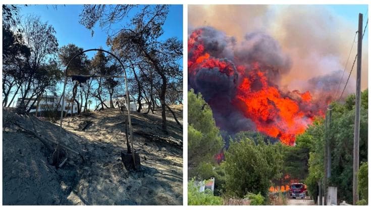 Gallipoli, dopo l’incendio a Rivabella solidarietà per chi ha perso tutto. “Un disastro annunciato” - Bari