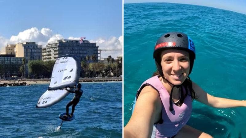 Immagine del post 13089 - Bari A Bari cresce la passione per il wing foil: "Voliamo sul mare, ma è uno sport per tutti" - Bari