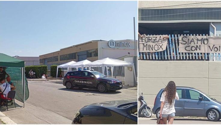 La fabbrica chiude e Minervino Murge si mobilita con gli operai in presidio: “Un dolore per tutti” - Bari
