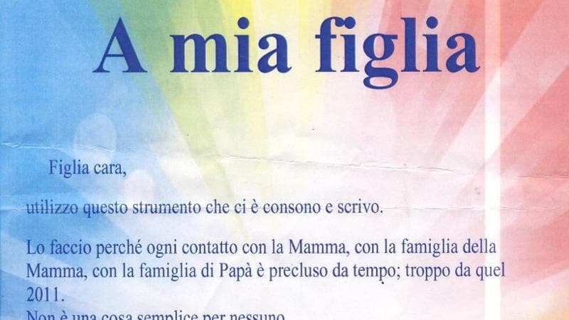 Immagine del post 11039 - Bari "Da quattro anni non vedo mia figlia, è soggiogata dal marito. Sono preoccupata, aiutatemi” - Bari