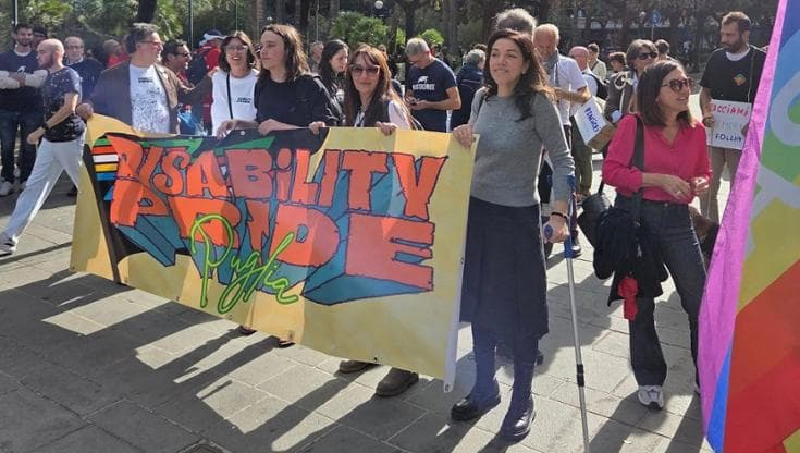 In corteo per la tutela dei diritti. A Bari tappa conclusiva del “Disability Pride” - Bari