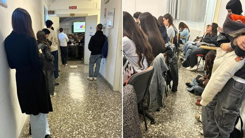 Bari, in Ateneo studenti a lezione anche nei corridoi: “Aule sovraffollate, problema irrisolto “ - Bari