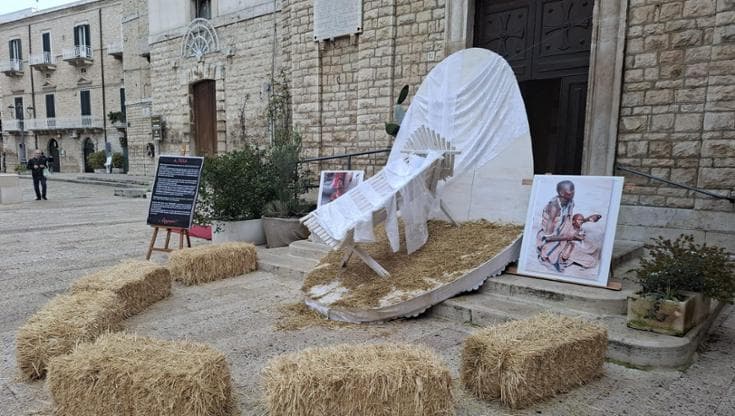 Immagine del post 15358 - Bari Nel presepe di Terlizzi la culla di Gesù bambino resta vuota: “Potrà mai nascere tra le guerre?” - Bari