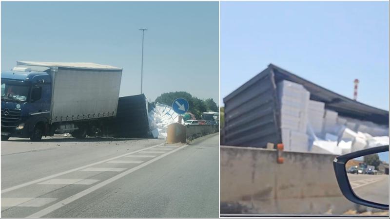 Immagine del post 8992 - Bari Caos sulla statale 96 per un camion ribaltato a Bari: strada chiusa e traffico in tilt - Bari