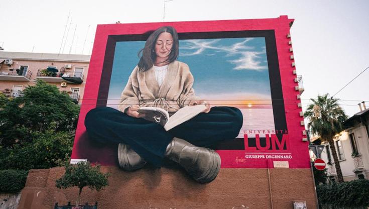 Immagine del post 8979 - Bari Bari, in viale Unità d’Italia il murale di Cosimo Cheone. “Un invito ai ragazzi per rimanere qui” - Bari