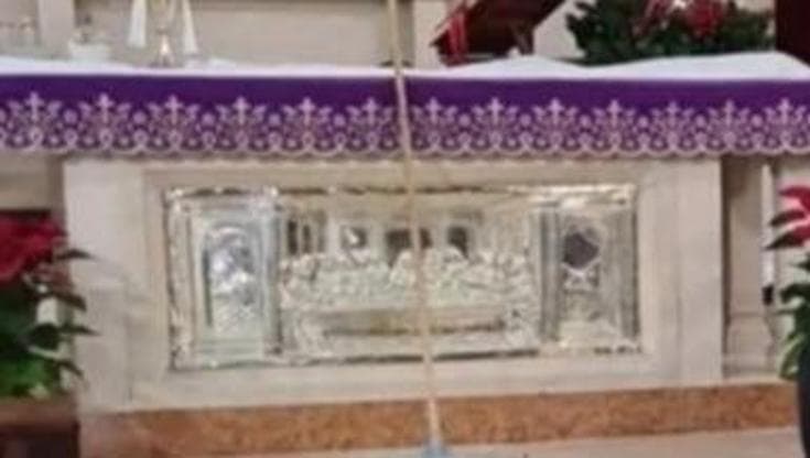 Furto in chiesa a Trani, rubato bassorilievo in argento: “L'avidità ignora i sentimenti” - Bari
