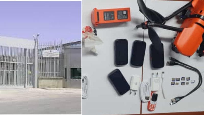 Immagine del post 11058 - Bari Drone con un chilo di droga e cellulari abbattuto mentre tenta di entrare nel carcere di Foggia - Bari