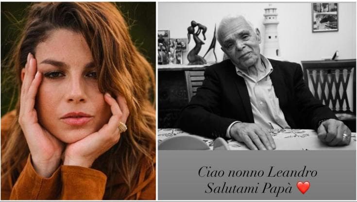 Immagine del post 12121 - Bari “Salutami papà”: sui social l’addio di Emma Marrone al nonno Leandro - Bari