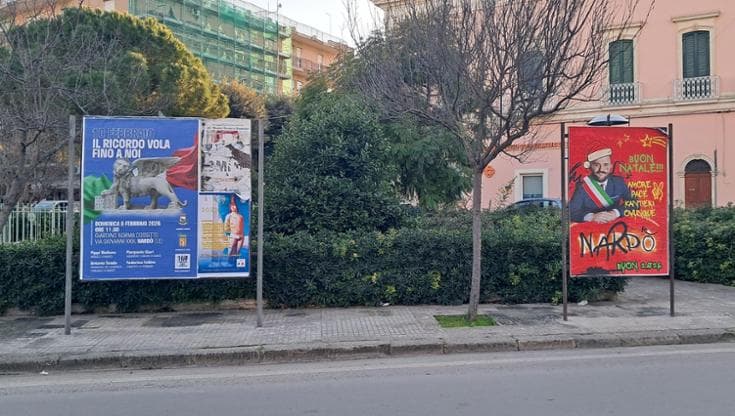 Nardò, il Comune ricorda foibe con decine di manifesti nel Giorno della Memoria: monta la polemica - Bari