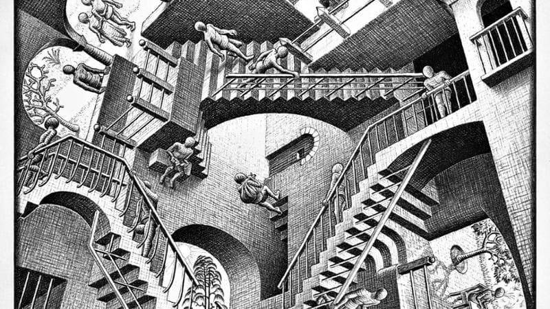Immagine del post 4870 - Bari Le geometrie visionarie del mondo di Escher in scena al Castello di Conversano - Bari