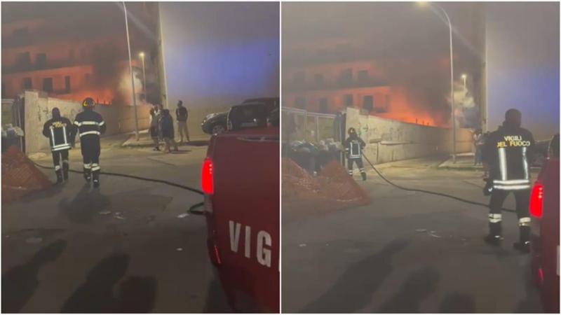 Incendio nel cantiere del mostro di San Girolamo: “È pericoloso, aspettiamo da anni che si sblocchi” - Bari