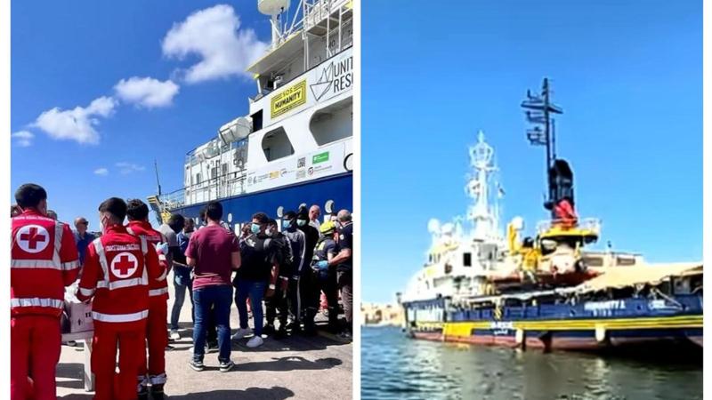 Immagine del post 10128 - Bari A Brindisi la nave Humanity One: a bordo 67 migranti, tra cui 10 minori. “Erano alla deriva” - Bari