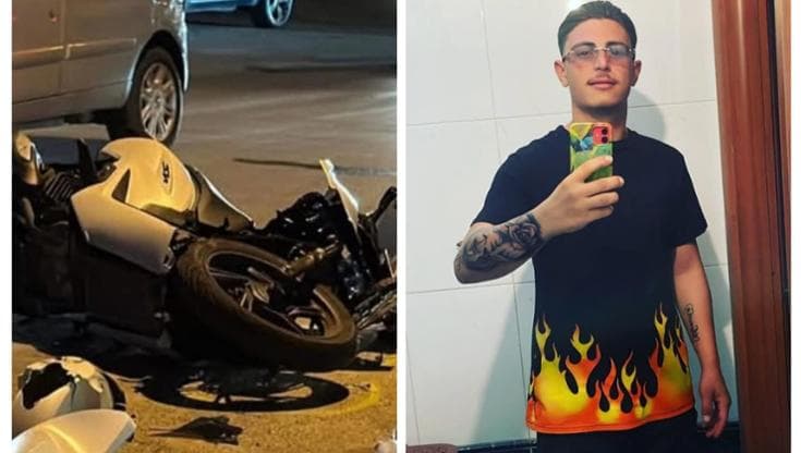 Taranto, scontro tra auto e moto: muore il ventenne Andrea Monaco, grave un amico - Bari