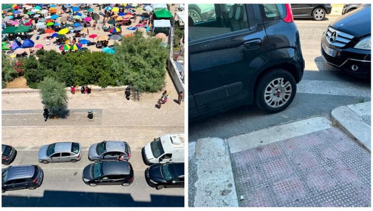 Immagine del post 22203 - Bari Bari, l’assalto a San Girolamo: traffico caos e auto ovunque. “Parcheggiano fin sulla spiaggia” - Bari