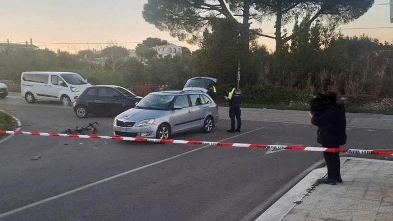 Ciclista travolto da un’auto a Martina Franca, muore poco dopo l’arrivo in ospedale. Aveva 58 anni - Bari
