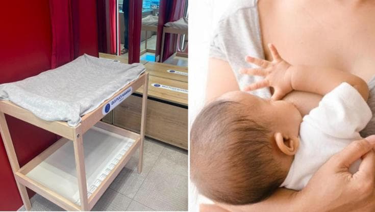 Bari, negozio di abbigliamento diventa Baby pit stop Unicef: “Qui si può allattare in tranquillità” - Bari