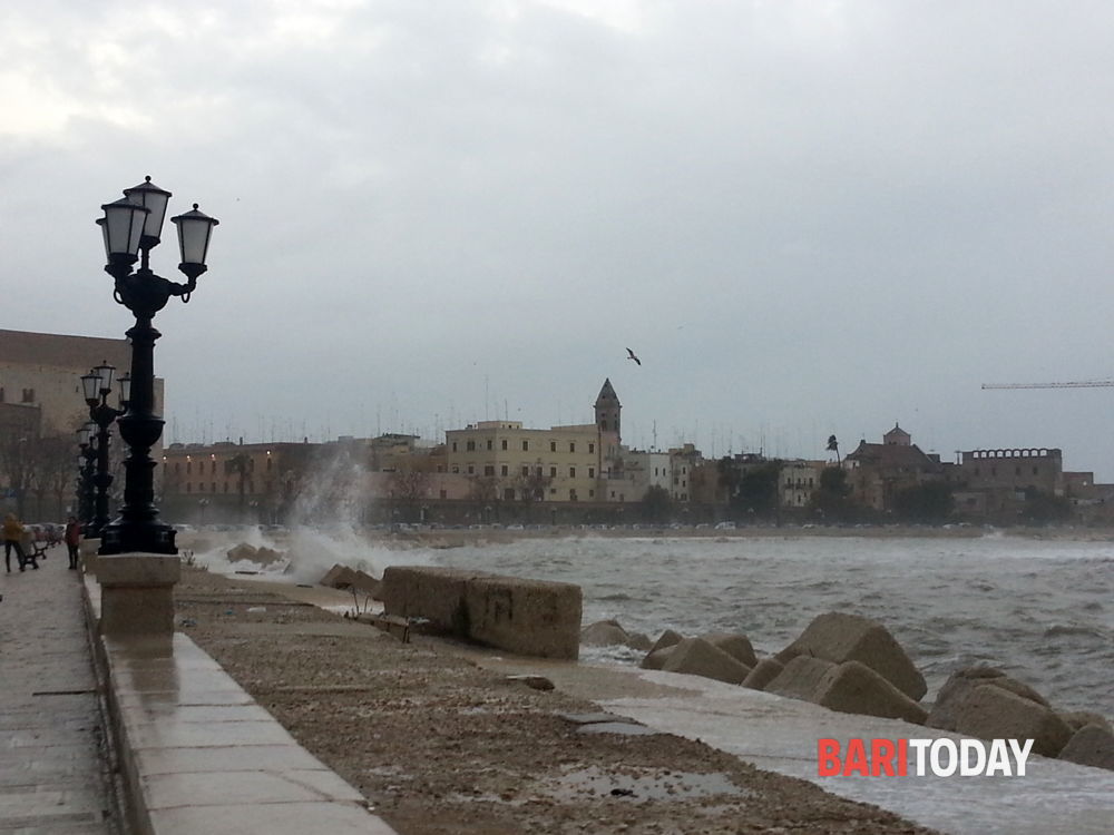 Immagine del post 1204 - Bari Nuova ondata di maltempo su Bari e dintorni: domenica e lunedì con la pioggia - Bari