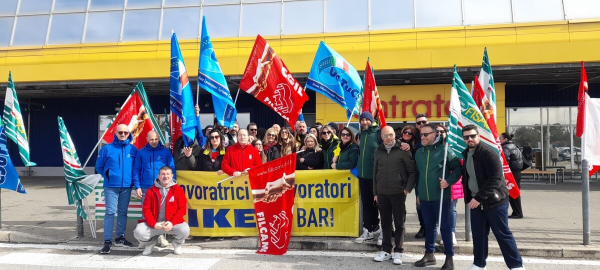 Immagine del post 3043 - Bari Sciopero di 4 ore per i lavoratori Ikea di Bari: "Tutelare i dipendenti" - Bari