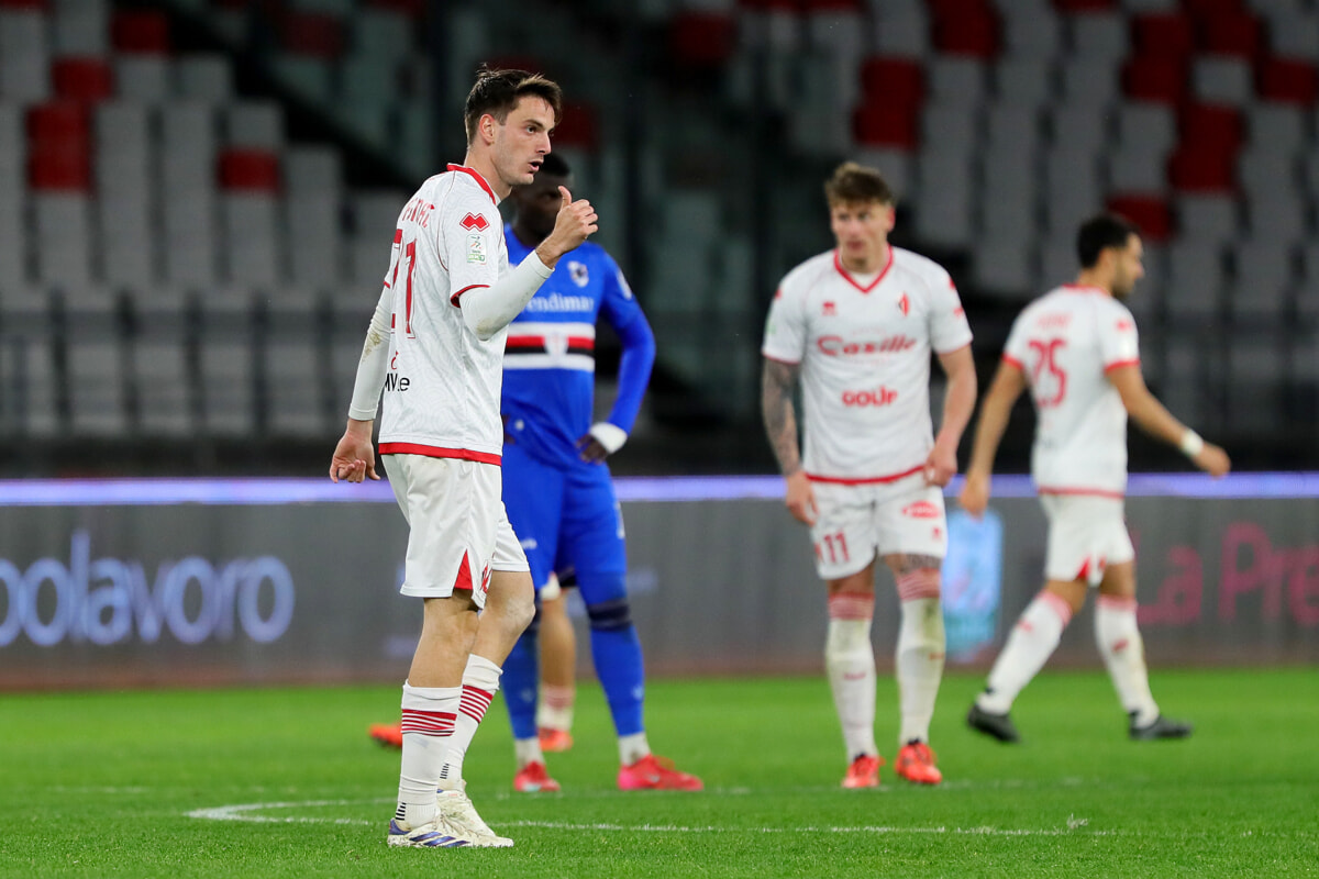 Bari-Sampdoria 1-1: tra biancorossi e blucerchiati finisce con un pareggio - Bari