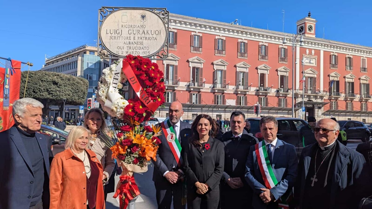 Immagine del post 3107 - Bari Fu assassinato a Bari 100 anni fa, la città ricorda il patriota albanese Luigi Gurakuqi - Bari