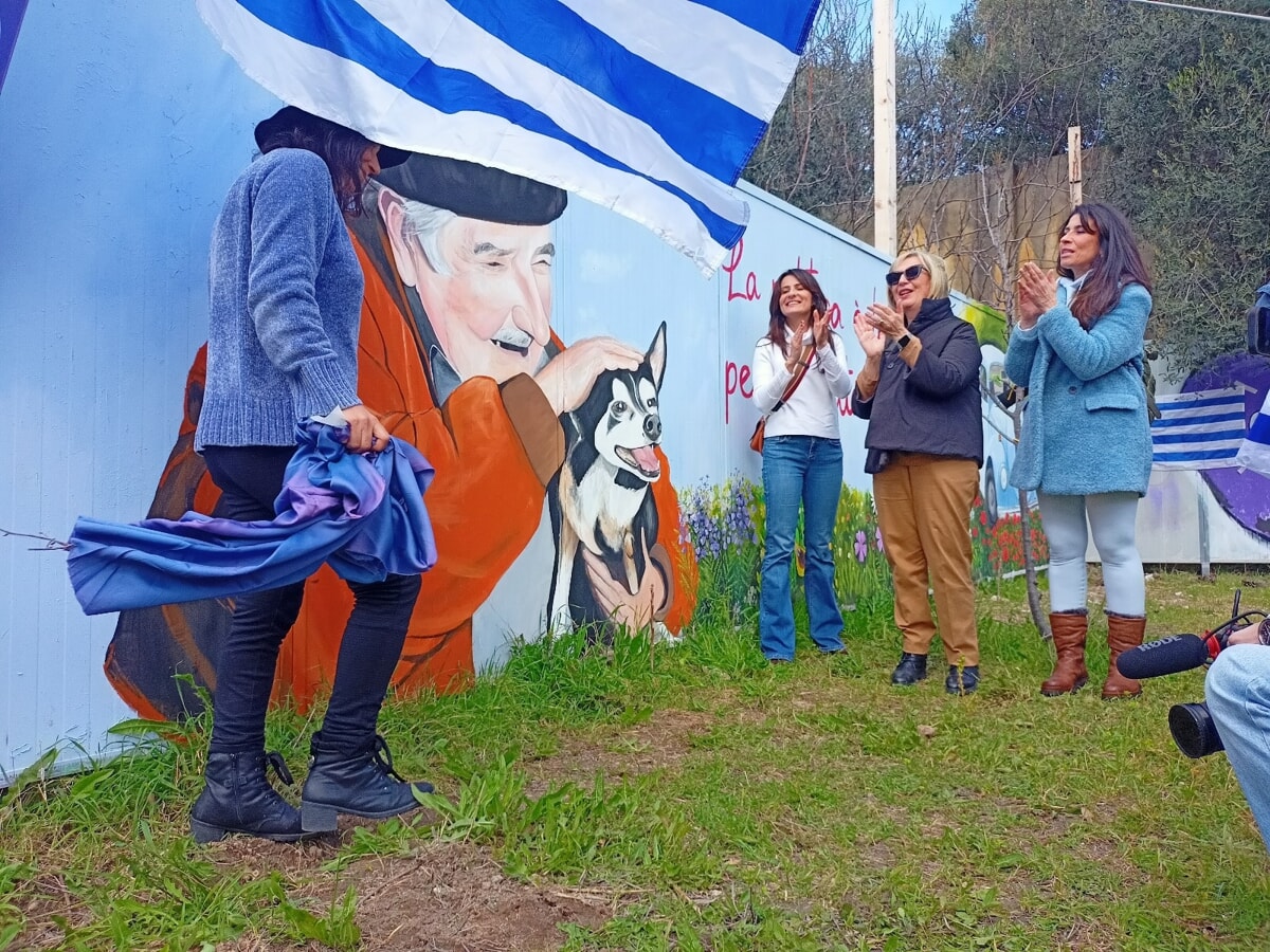 A Parco Gargasole un murale per Pepe Mujica: "Dedicato a una figura straordinaria" - Bari