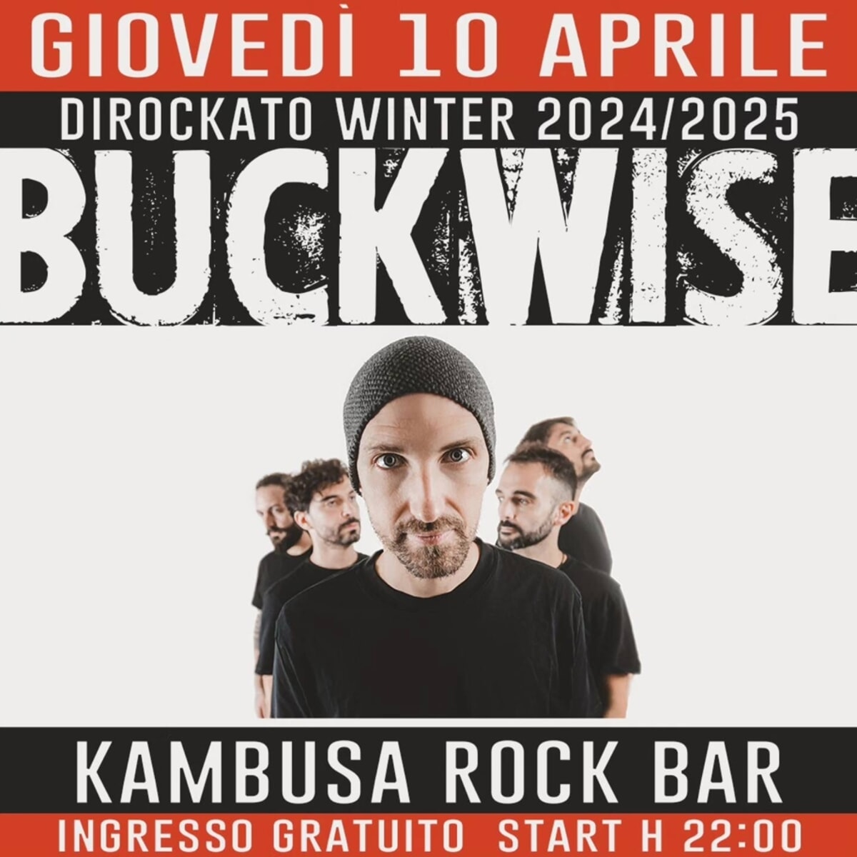 Immagine del post 5138 - Bari Buckwise live per il Dirockato Winter a Monopoli - Bari