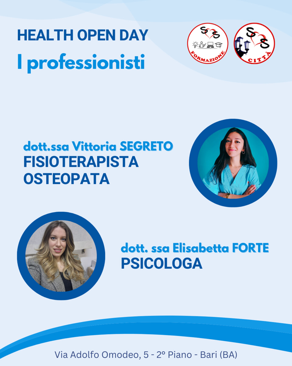 Health open day: una giornata di prevenzione sulla salute - Bari