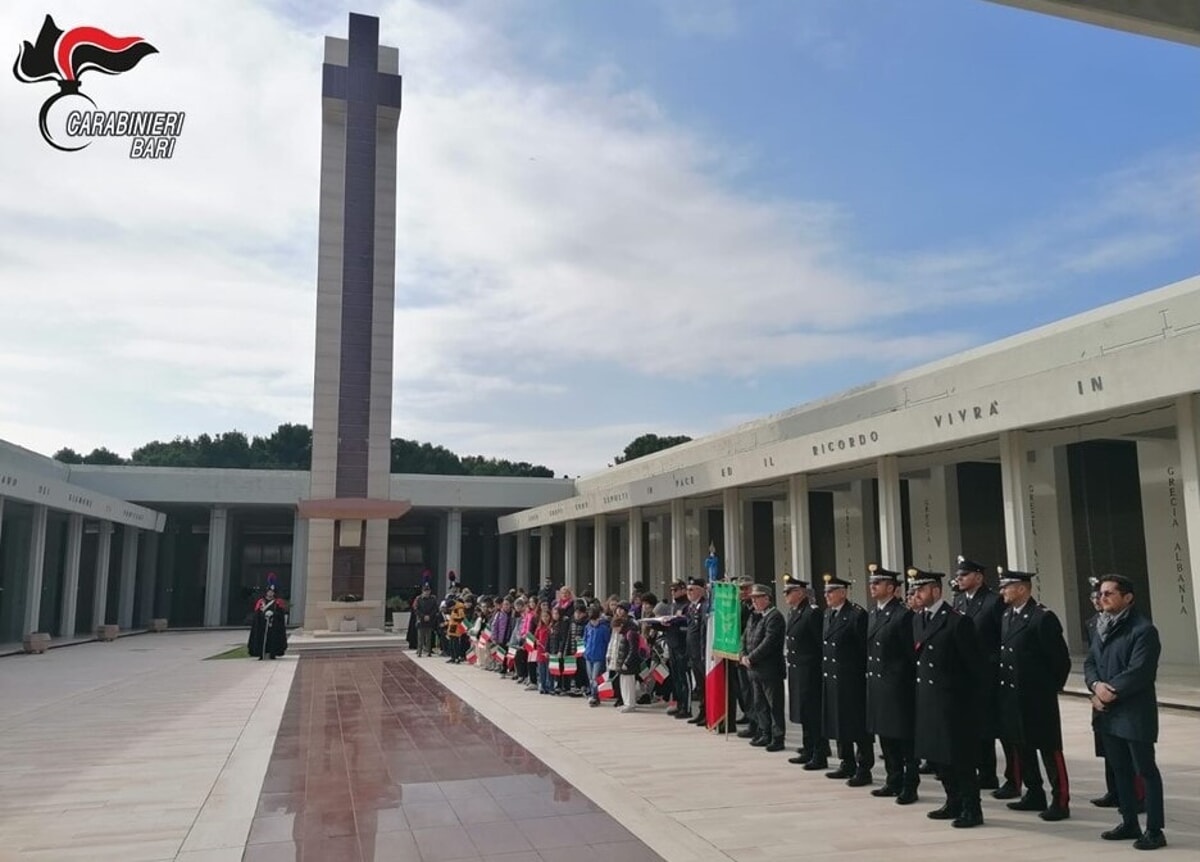 Al Sacrario Militare di Bari la commemorazione del Brigadiere Salvatore Pietrocola: "Esempio di eroismo" - Bari