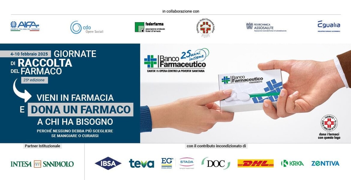 25ª edizione della Giornata di Raccolta del Farmaco a Bari e provincia - Bari