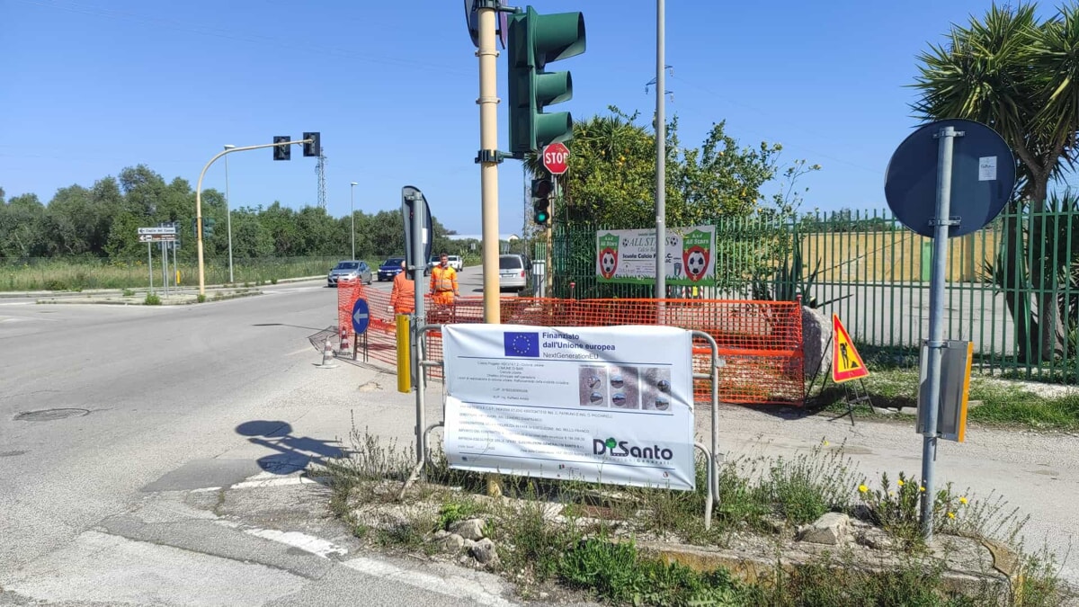 Immagine del post 5208 - Bari Pista ciclabile da Valenzano a Bari, partiti i lavori in via Fanelli - Bari