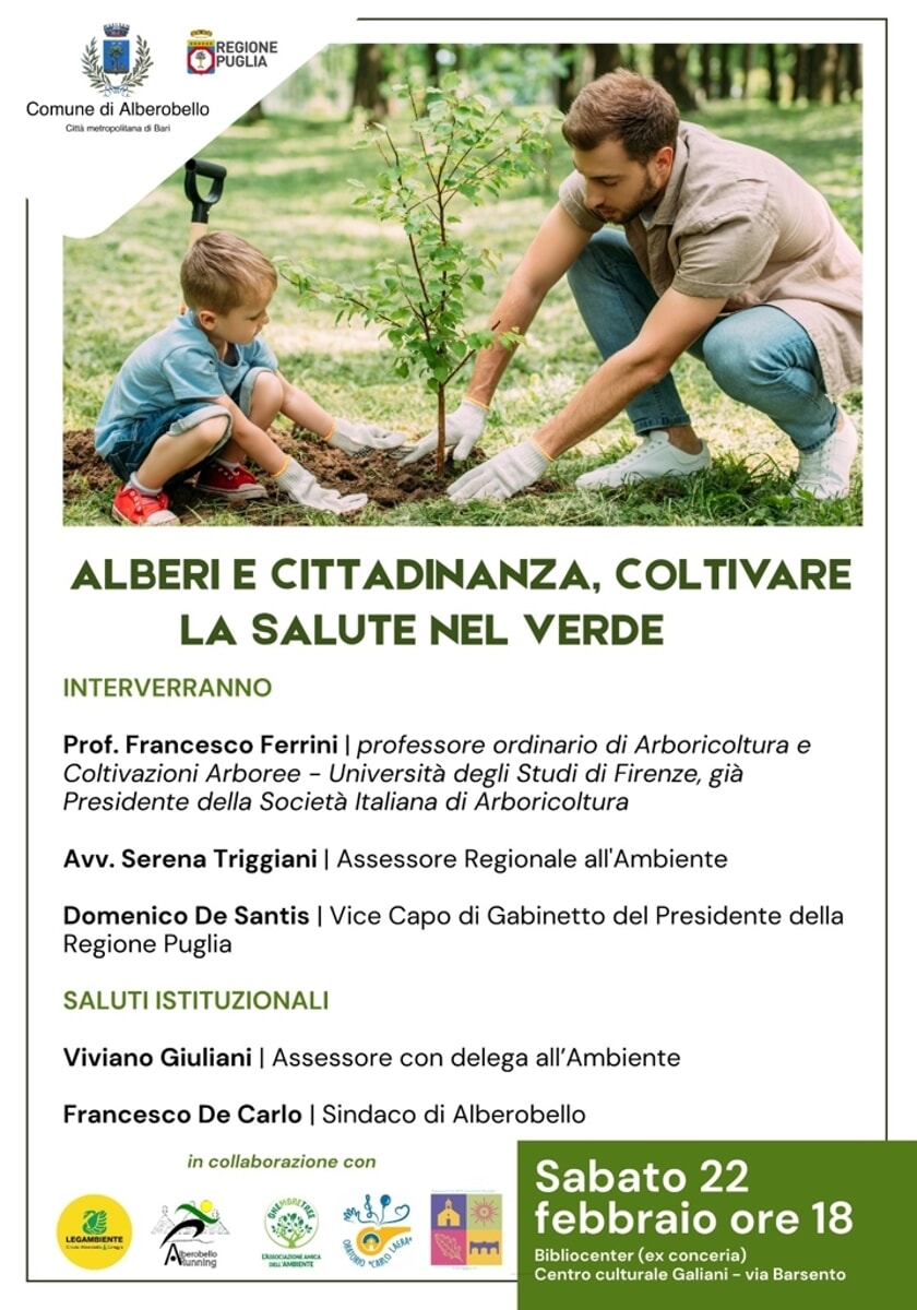 Immagine del post 1501 - Bari Alberobello e la pianificazione del verde urbano: sfide e opportunità per il futuro della città - Bari