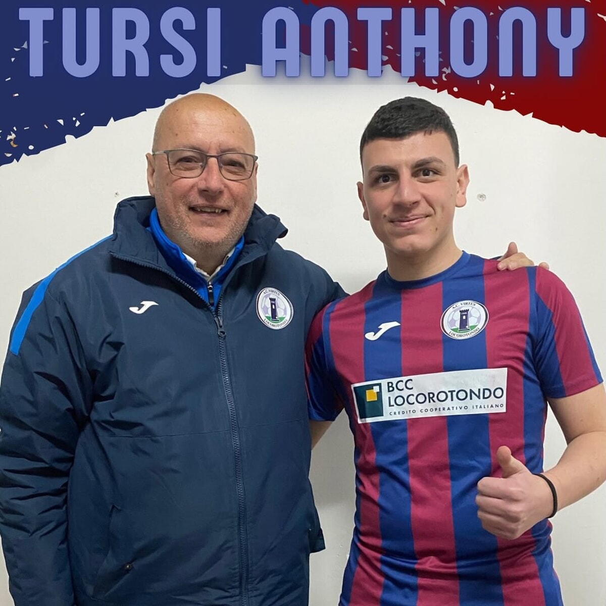 Virtus Locorotondo, arriva l'attaccante Anthony Tursi - Bari