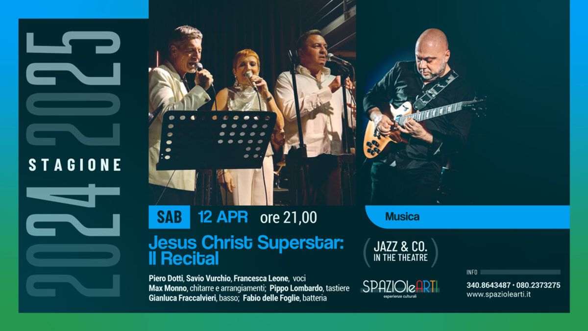 Immagine del post 5347 - Bari 'Jesus christ superstar' il recital - Max Monno 7tet - Bari