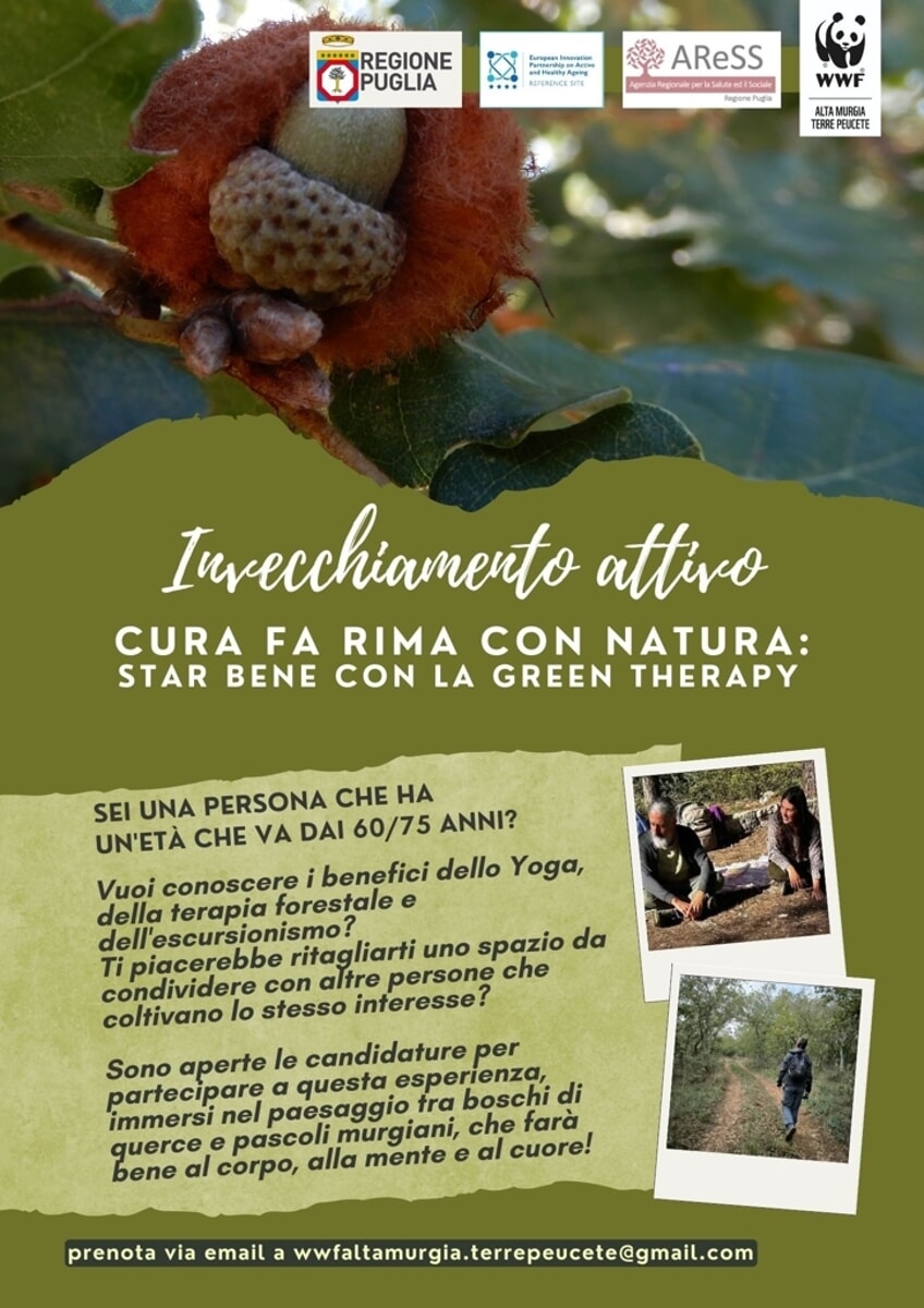 Immagine del post 659 - Bari Cura fà rima con natura, star bene con la greentherapy - Bari